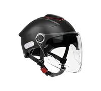 Casco moto sicurezza - Assorbimento Urti e Blocco Luce Solare,casco per la sicurezza nella guida in moto,per gli spostamenti quotidiani su strada, i viaggi in città, durante i weekend, donne, uomini,