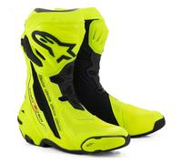 Casco moto ventilato Alpinestars Supertech R giallo fluo nero