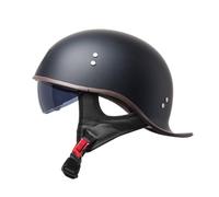 Casco motociclistico-coppia di moto full-face leggera per donne, protezione degli uomini con visiera resistente ai raggi UV, design aerodinamico per corse, tour, strada, viaggio, nero opaco, attrezzat