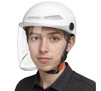 Casco motociclistico-Struttura resistente agli urti, tipo di luce, mezza capitalizzazione | Dimensioni che possono essere utilizzate in stagioni, fibbia di rilascio, cinturino al mento, blocco