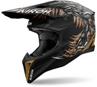 Casco motocross Airoh Wraaap Cyborg
