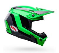 Casco Motocross Bell MX-10 Mips Per Ragazzi - DYNO VERDE / GRIGIO