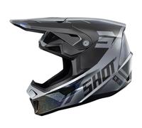 Casco motocross Shot Lite Ultra olografico opaco M