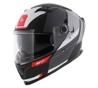 Casco MT Braker SV Chento grigio opaco nero