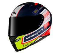 CASCO MT REVENGE 2 RS A0 AZUL PERLA BRILLO