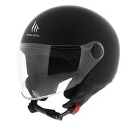 Casco Jet Mt Helmets Of501 B Street S Solid Opaco Nero XS
