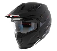 Casco da motocross monoschermo convertibile con mentoniera rimovibile MT Helmets Streetfighter Sv (Ece 22.06) Noir 2XL (63/64 cm)