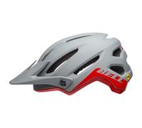 Casco MTB 4Forty grigio chiaro/rosso L