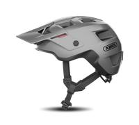 ABUS Casco MTB MoDrop - robusto, buona ventilazione, vestibilità personalizzata - Grigio M (54-58 cm)