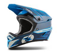 Casco MTB Downhill O'Neal Backflip Eclipse Grigio/BluL Grigio,Blu
