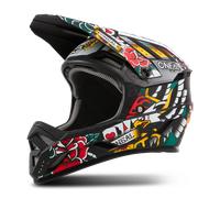Oneal Backflip Inked Multi Casco da discesa, multicolore, taglia XS per maschi