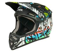 Oneal Backflip Rancid Casco da discesa, nero-bianco, taglia XS per maschi