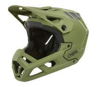 ONeal SL1 Crest, casco da bici XL male Opaco Oliva/Nero