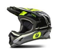 ONeal Sonus Split S23, casco da bici S male Nero/Grigio/Giallo Fluo