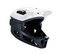 casco mtb enduro 3.0 v25 blu/bianco LEATT bici