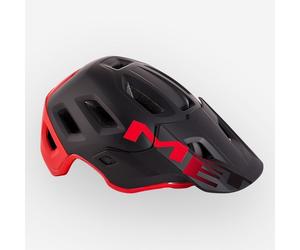 Casco MTB Enduro All Mountain MET Roam - Taglia: S, Colore: Nero Rosso opaco lucido