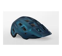 Casco bici MET Terranova blu alzavola/nero metallizzato opaco (56-58 cm (M))