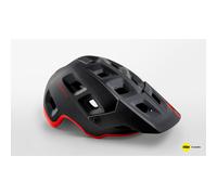 Casco MTB Enduro All Mountain MET TERRANOVA 2024 - Taglia: M, Colore: Nero Rosso opaco