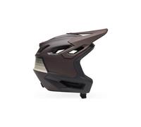 Casco mtb fox dropframe pro grid brown
