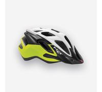 Casco MTB MET Funandgo - Taglia: M, Colore: Bianco Giallo sicurezza lucido
