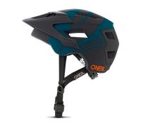 O'NEAL | Casco da Mountainbike | MTB | Aperture di ventilazione per il raffreddamento, cuscinetti lavabili, standard di sicurezza EN1078 | Defender Nova | Adulto | Petrol Orange | Taglia XS M
