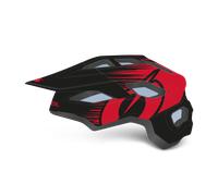 ONeal Matrix Split S23, casco da bici XS/S/M male Nero/Rosso
