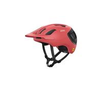 Casco MTB POC axion race mips (Ammolite Coral/Uranium Black Matt) Unisex LRG