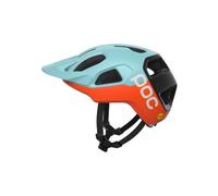 Casco mtb poc cularis mips blu arancione