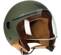 CASCO MTB STREET S SOLID A6 VERDE OPACO S