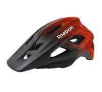 Casco MTB taglia L rosso/nero impermeabile sistema ventilazione costante design unisex