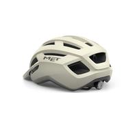 Casco multi MET ALLROAD con luce di sicurezza a LED 2026 - Taglia: M, Colore: Bianco opaco