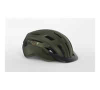 Casco multi MET ALLROAD MIPS con luce di sicurezza a LED 2026 - Colore: Verde, Taglia: M