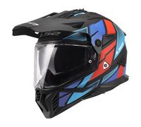 Ls2 Mx702 Pioneer Ii Block Full Face Helmet Nero XS