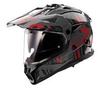 Ls2 Mx702 Pionner Ii Crazy Full Face Helmet Grigio 3XL