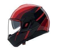 Nolan Casco modulare N120-1 Fluente 360 Rosso/Nero/Rosso viscerale Taglia M