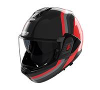 Nolan Casco modulare N120-1 Lineo Nero/Rosso Taglia L