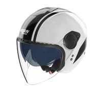 Nolan N20-2 Visor Dolce Vita 348, casco aperto XS female Bianco/Nero
