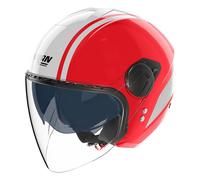 Casco Jet Nolan N20-2 VISOR DOLCE VITA 349 Rosso / Bianco Taglia:M