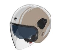 Casco Jet Nolan N20-2 VISOR DOLCE VITA 350 Sabbia / Bianco Taglia:M