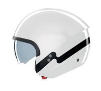 Nolan Casco Jet N20-2 Zefiro 341 Bianco/Nero Taglia S