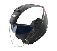 Casco Jet Nolan N40-5 BELLAVISTA 341 Nero / Bianco / Scacchi