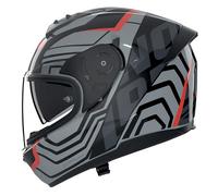 Nolan Casco integrale N60-6 ECLETTICO 351 Nero/Grigio/Rosso Taglia S
