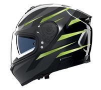 Nolan N80-8 Fervo Elmetto, nero/verde, Taglia M (58)