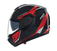 Casco Modulare Nolan N90-3 SINCRONO 350 Nero / Rosso / Bianco