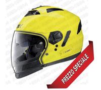 CASCO NOLAN GREX G4.2 N-COM EX N43E AIR GIALLO COL.26 Tg. " XS " LED YELLOW