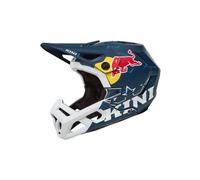 Kini Red Bull EC 1.0 Casco da discesa, bianco-turchese-blu, taglia XL per maschi