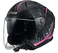 Casco OF603 INFINITY 2 LOTUS Nero Rosa LS2 - UE: XS