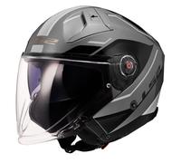 Ls2 Of603 Infinity Ii Veyron Open Face Helmet Grigio XS