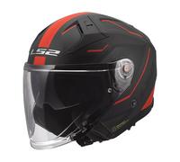 Casco OF603 INFINITY 2 VEYRON Nero Rosso LS2 - UE: XS