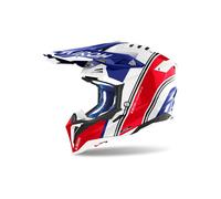 Casco Off-Road Airoh AVIATOR 3 HIMA Red Gloss Taglia:S